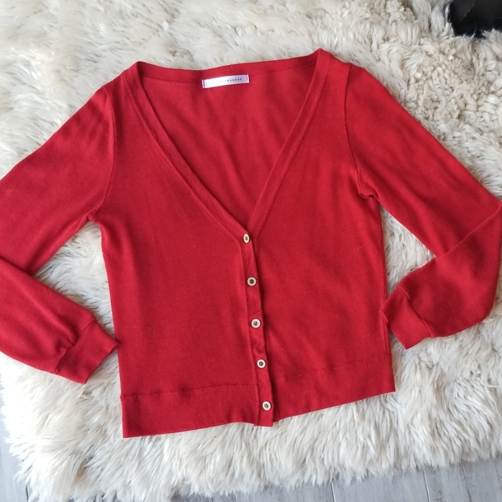 Sister Market Button Down Lightweight Cardigan